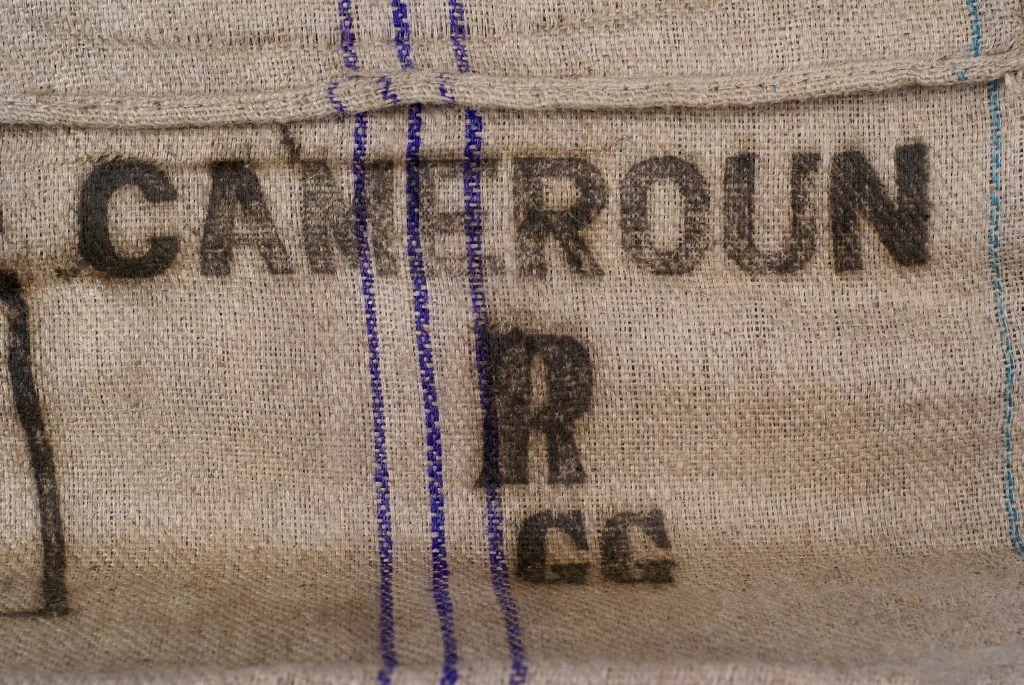 Sac de jute marqué Cameroun